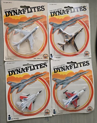 Aviones diecast Dyna-Flites Zee Toys Air Force One B-1 F-15 F-16 de colección nuevos de stock Foto 1 de 4
