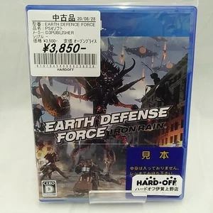 D3PUBLISHER EARTH DEFENCE FORCE PLAYSTATION 4 SOFTWARE - Picture 1 of 2