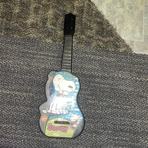 Ukulele Chitarra Vintage 1970 Mattel Music Maker Toys Snoopy Parte Mancante Funzionante - Foto 1 di 6