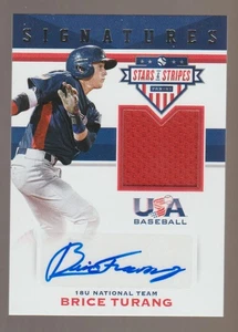 BRICE TURANG 2017 Panini USA Stars & Stripes Autograph Jersey #43 SP AUTO /299 - Picture 1 of 2