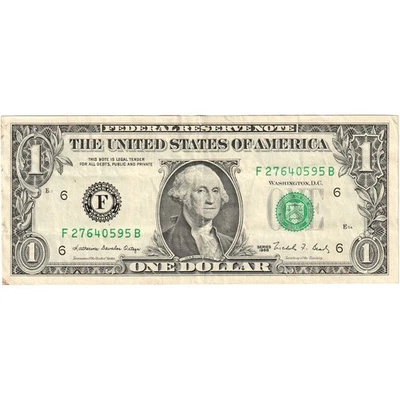 [#1296509] United States, 1 Dollar, EF - Image 1 of 2