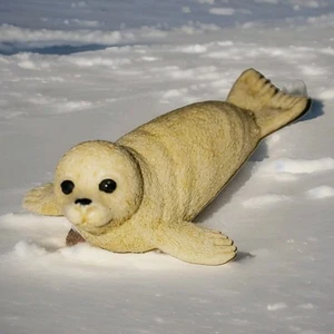Baby White Seal Pup by Schleich 2" Wild Animal Series 2012 - Picture 1 of 3