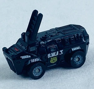 Tonka Mini Micro S.W.A.T. Truck With Ladder Dual Wheels 51014 Magnetic 1.5" - Picture 1 of 19