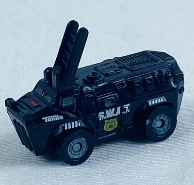 Tonka Mini Micro S.W.A.T. Truck With Ladder Dual Wheels 51014 Magnetic 1.5" - Image 1 of 4
