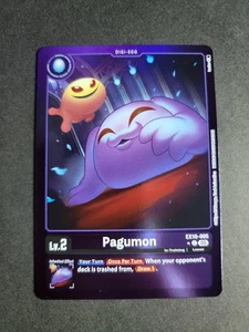Pagumon (Limited Foil) EX10-005 Common Digimon Sinister Order - Picture 1 of 2