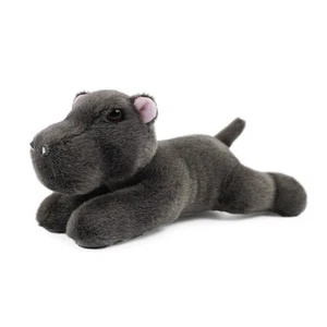 8 '' Niedliches Nilpferd Plüschtier weich liegendes Nilpferd Stofftier Puppe für Kinder - Bild 1 von 5