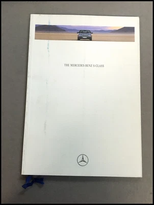 1993 Mercedes Benz S-Class UK 60-page Sales Brochure Catalog - 400SEL 500SEL 600 Foto 1 de 4