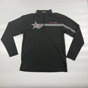 USA Ski Team Spyder Shirt Herren Medium schwarz langarm 1/4 Zip Olympia - Bild 1 von 7