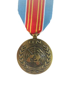 MEDAILLE DES NATIONS UNIES ONU / FORDEPRENU / MACEDOINE 1995 - Imagen 1 de 2