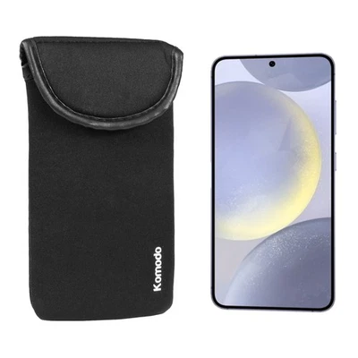 Neoprene Phone Case for Samsung Galaxy S24 Series Smartphone Padded Sock Cover - Image 1 of 4