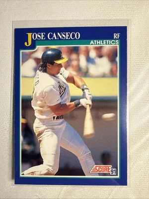 1991 Score - Jose Canseco #1 - Image 1 of 2
