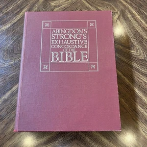 Abingdon's Strong's Exhaustive Concordance of  the Bible - Picture 1 of 10