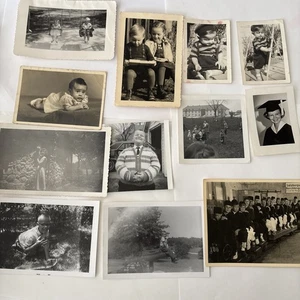 Vintage Konvolut 25+ Kinder Lebensereignisse Freunde etc. schwarzweiß Fotos - Bild 1 von 23