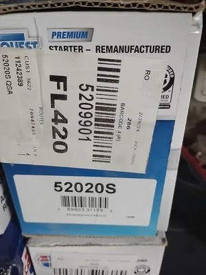 CARQUEST  52020S Remanufactured Starter - Image 1 of 4
