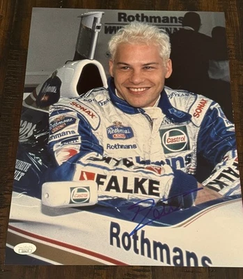 Jacques Villeneuve signed F1 Racing Rothmans Williams 11X14 photo JSA COA PROOF - Image 1 of 4