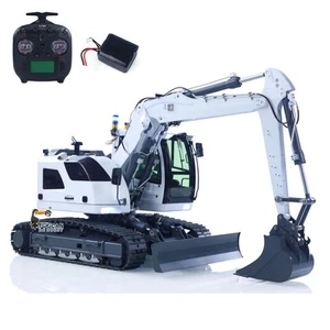 1/14 RC Hydraulic Excavator 914 RC RTR Digger Model Vehicle 5ways Valve Lights - Picture 1 of 12