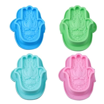 Hand of Fatima Baking Silicone Mold Cooking Bake Muffins Cupcakes Chocolate Cake - Image 1 of 4