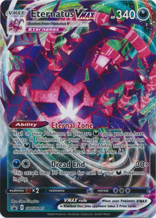 UR-01 Holo Eternatus VMAX SWSH045 Promo SWSH: Sword & Shield Promo Cards - Image 1 of 1