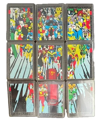1992 DC Comics Doomsday Funeral For A Friend Complete 9-card Chase Set C1 - C9 - Image 1 of 2
