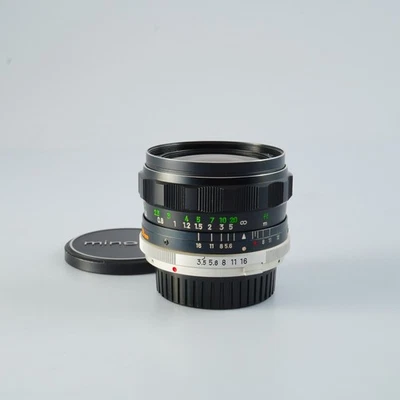 Excellente Minolta Mc W.Rokkor-Sg 28Mm F/3.5 Objectif Prime - Photo 1/4