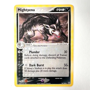 Mightyena 18/108 Ex Power Keepers Regular Rare Non Holo Pokemon TCG LP - Picture 1 of 2