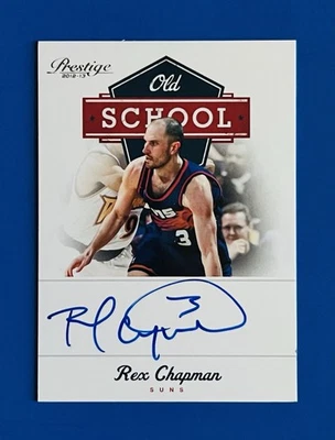 2012-13 Prestige Rex Chapman Suns Old School cartão automático de basquete #34; #d /99 - Imagem 1 de 2