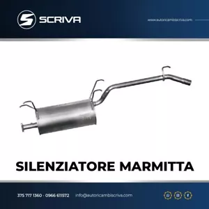SILENZIATORE MARMITTA TERMINALE POSTERIORE PIAGGIO PORTER 1.3 16V - Imagen 1 de 1