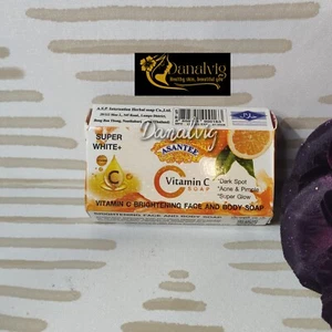 X1. 125g Soap Vitamin C  Asantee Face And body Brightening Soap Anti Acne - Picture 1 of 2