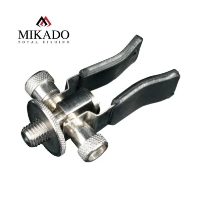 MIKADO ROD REST GRIP COMRRESSOR einstellbare rostfreie Rutenablage Rutenklemme