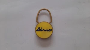 DINO metal chromium round keychain - Picture 1 of 4