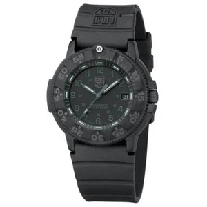 Luminox Men's Watch Blackout Navy Seal Black Dial Black Rubber Strap 3001.BO - Picture 1 of 5