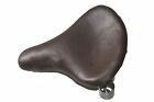 Vintage Brown Leather Cycling Bicycle Saddle Seat Early 1920 Motorcycle