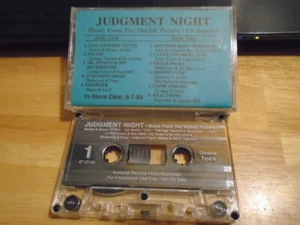 RARE PROMO Judgment Night CASSETTE TAPE Sonic Youth MUDHONEY Therapy? Helmet FNM - Picture 1 of 2