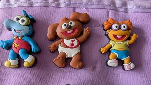 Muppet Babies x3 Pins. Gonzo, Rowlf Skeeter. 3D. Jim Henson muppets TV cartoon - Picture 1 of 1