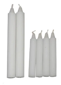 Judaica Box of 12 Kosher Shabbat Shabos "MENORAH" Candles - Picture 1 of 3