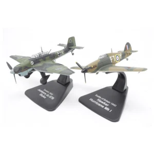 Battle of Britain collection Hawker Hurricane MK1 with Junker Ju87B Stuker cb3 - Picture 1 of 1