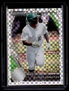2021 Prizm Draft Picks Power Plaid Quincy Hamilton 18/35 #148 - Picture 1 of 2