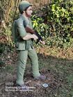 Soldat Action Gladiator Skulptur Dekoration Gewehr Figur Lebensgro Militr Gro
