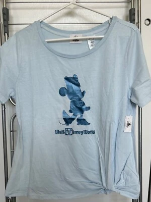 Parques Disney Walt Disney World Minnie Mouse Azul Brillante Talla Mujer’s Med Nuevo con Etiquetas Foto 1 de 4