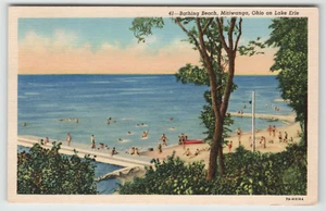 Postcard Bathing Beach in Mitiwanga, OH. - Picture 1 of 2