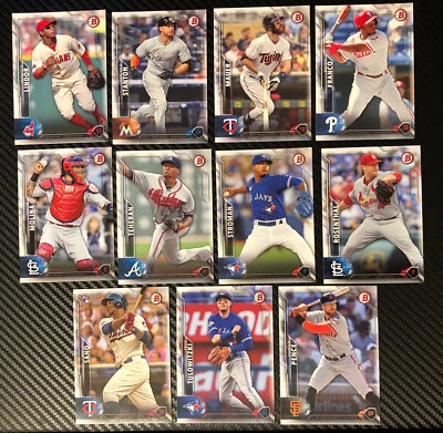 2016 Topps Bowman Baseball Cards Lot You Pick - Image 1 of 2
