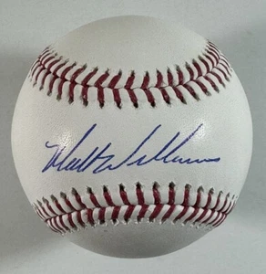 BÉISBOL MLB FIRMADO POR MATT WILLIAMS FIRMADO CERTIFICADO DE AUTENTICIDAD BAJO - Imagen 1 de 2