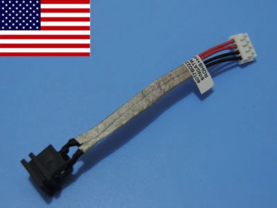 Enchufe de arnés de cable conector de alimentación de CC para TOSHIBA Qosmio F10 F15 F20 F25 Foto 1 de 3