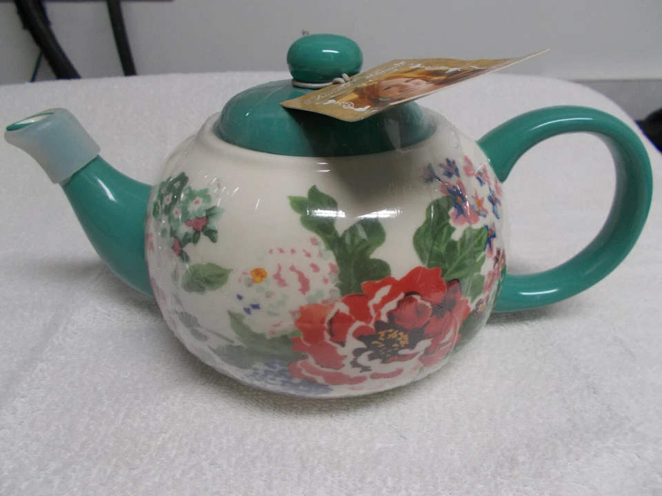 The Pioneer Woman "Country Garden" 茶壶 - 全新 - 状况完好 — 第 1/2 张图片