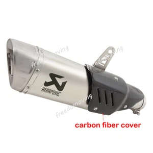 For KOVE 800X Exhaust System Muffler Tail Pipe Stainless Steel Slip On Escape - Picture 1 of 7