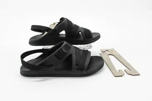 Chaco Herren Sandalen Chillos Sport schwarz Fersenriemen Sport Trail Wanderschuhe neu mit Etikett vq - Bild 1 von 12