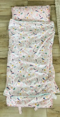 Alfombrilla para siesta Stephen Joseph rosa unicornio Foto 1 de 4