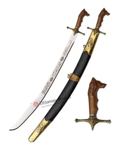 Ottoman Sword with Wolf Head Figure - Picture 1 of 2