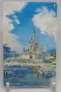 Cinderella Castle The Disney Gallery Telephone Card Japanese Very Rare 1990s - Picture 1 of 8