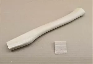 HICKORY 16,5" Single Bit Bent AXE HANDLE - Picture 1 of 4
